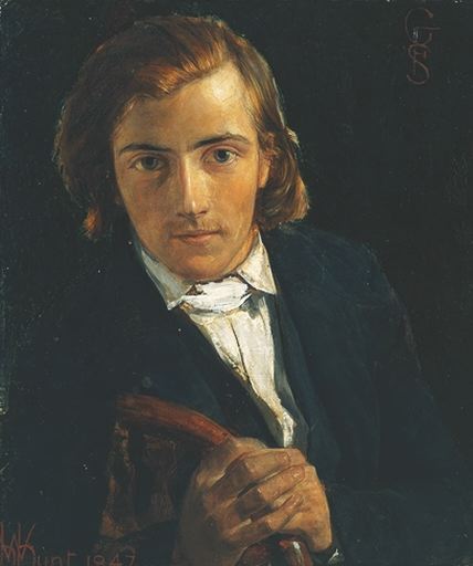 Portrait by Holman Hunt, 1847